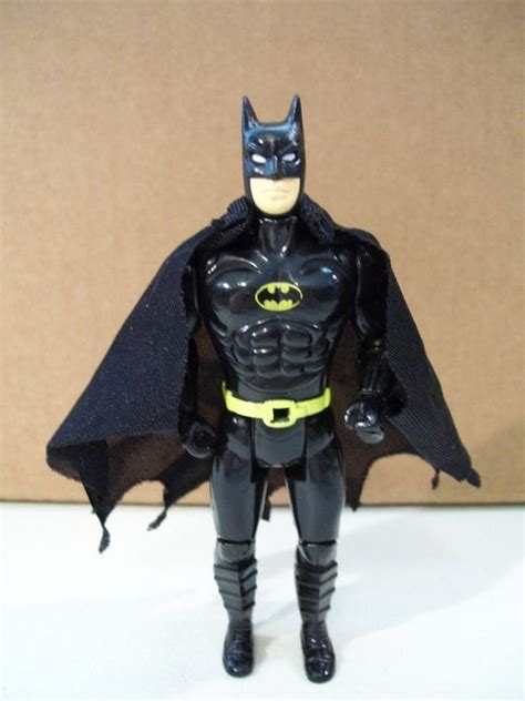 Batman In Black Action Figure Vintage Toy 1989 Dc By Funllectibles
