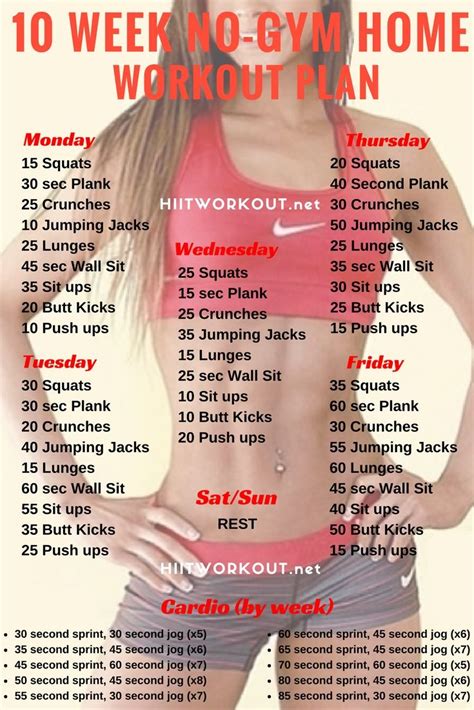 Start A Fire At Home Workout Plan At Home Workouts Workout Plan