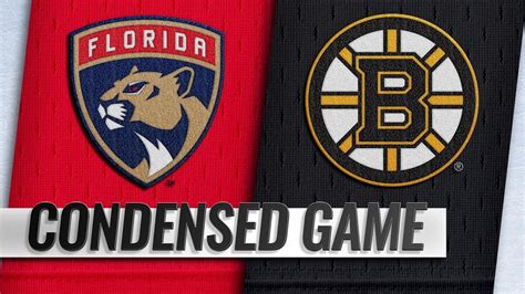 Condensed Game Panthers Bruins Youtube