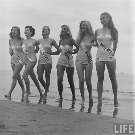 The 1st Miss Universe Pageant 1952 [1440x1439] R Historyporn