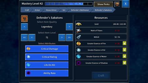 My First Ever Level 75 Craft In Eternium Youtube