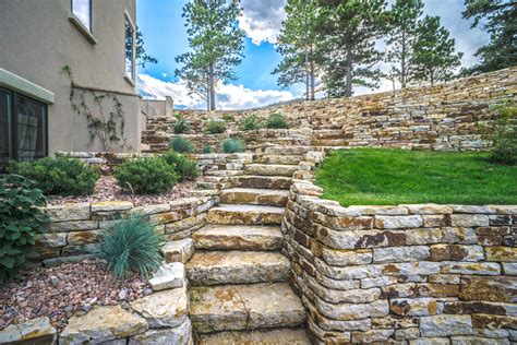 Tuscan Style Home With Siloam Stone Walls Mediterranean Landscape