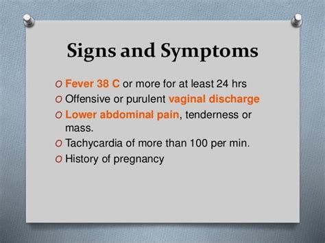 Septic Miscarriage Signs Ericvisser