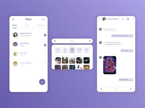 Viber Redesign Concept By Ilya Kravets On Dribbble