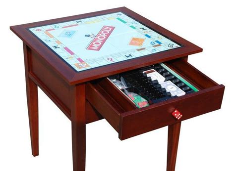 Monopoly Game Table Etsy Multi Game Table Board Game Table