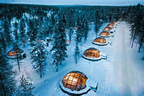 You Can Stay In A Igloo Under The Glow Of The Northern Lights Social