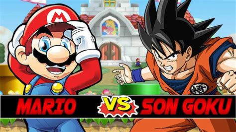 Mugen Battles Mario Vs Goku Super Mario Bros Vs Dragon Ball Z