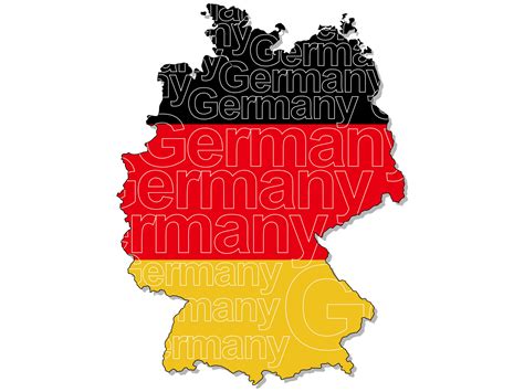 A Map Of Germany 182230 Vector Art At Vecteezy