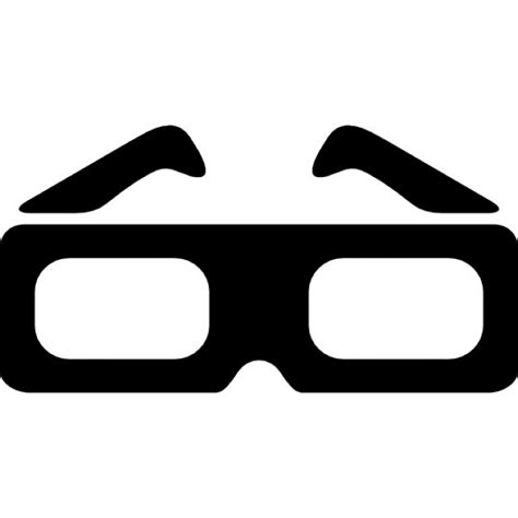 3d Glasses Outline Icons Free Download