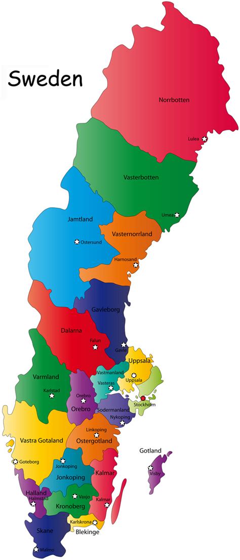 About Map Of About The Map Of Sweden Website