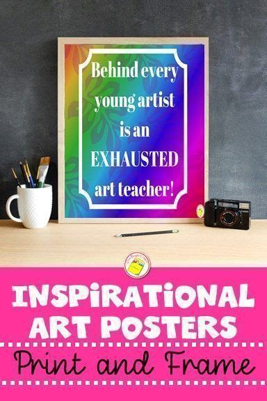 Art Posters Decorations For The Classroom Motivational Art
