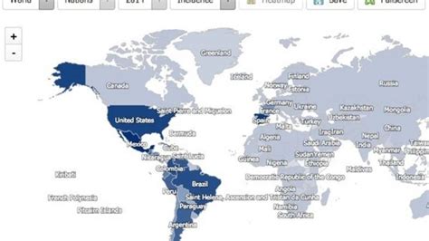 Descubre en este mapa dónde vive la gente con tu mismo apellido