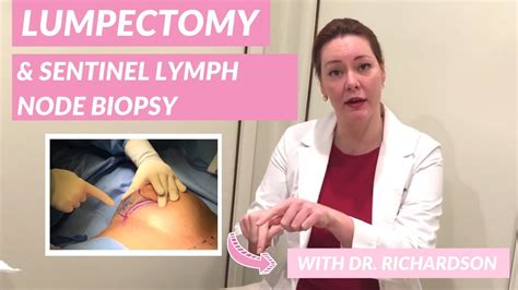 Lumpectomy Sentinel Lymph Node Removal And Simultaneous Breast Reduction Youtube