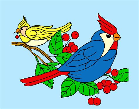 Dibujo De Pájaros Pintado Por Lamorales En El Día 25 03 12