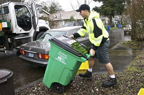 Portland Metro Area Garbage Pick Up Breakdown