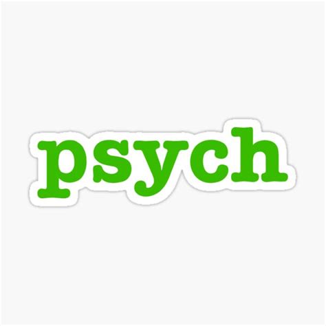 Psych Tv Show Sticker For Sale By Irvinalcira Redbubble