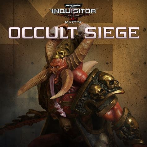 Warhammer 40000 Inquisitor Martyr Occult Siege