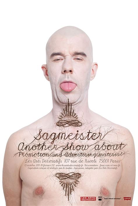 Meaning of gagmeister for the defined word. Stefan Sagmeister Uses Kerry's Howley's Hair Art As ...