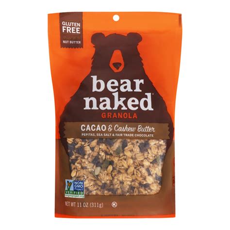 Bear Naked Granola Cacao Cashew Butter Bear Naked Customers Reviews Listex