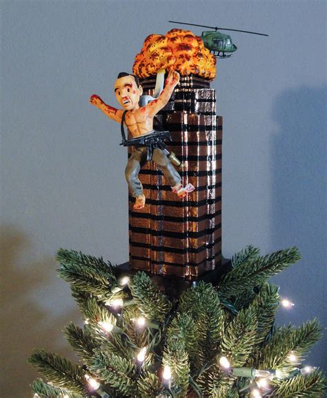 The ‘die Hard Christmas Tree Topper Is The Ultimate X Mas Decoration