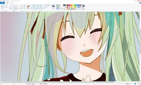 How To Draw An Anime Girl On Ms Paint