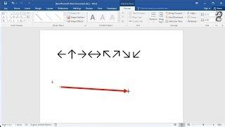 Methods To Insert Arrow Symbols In Word