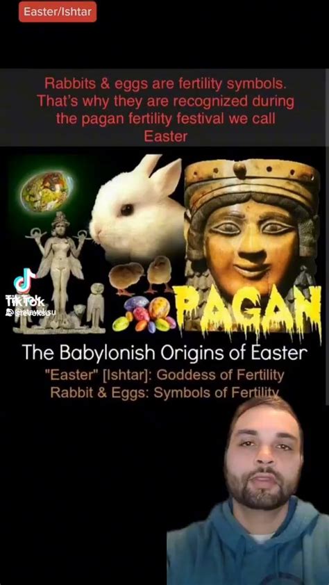 Easterishlar Rabbits And Eggs Are Fertility Symbols Thats Why They Are