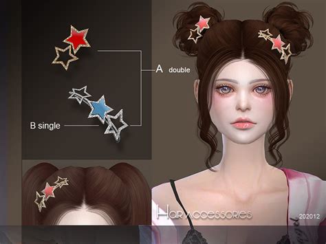 Sims 4 Cc Hair Clips Clipped Hairdos All Free Fandomspot Parkerspot