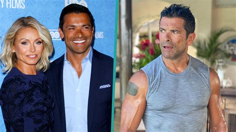 kelly ripa shares steamy throwback photo of mark consuelos showing off bulging biceps