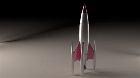 Rocket 1 3d Model Cgtrader