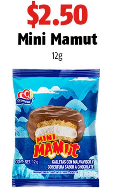 Mini Mamut 12g Oferta En Oxxo