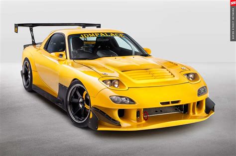 1998 Mazda Rx7 Coupe Yellow Aero Kit Cars Wallpaper 2048x1360