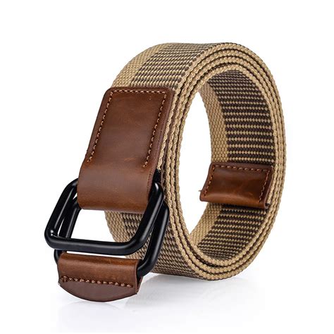 2018 120cm Luxury High Quality Canvas Belts For Men Army Tactics Design