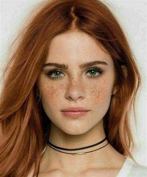 Red Hair Green Eyes Freckles