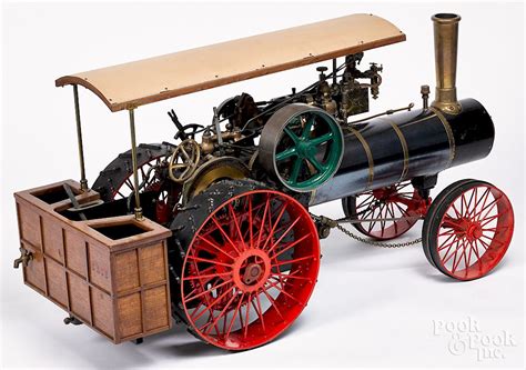 Massive Live Steam Traction Engine Model Sold At Auction On 15th June