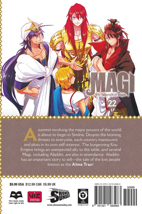 Magi Manga Volume 22