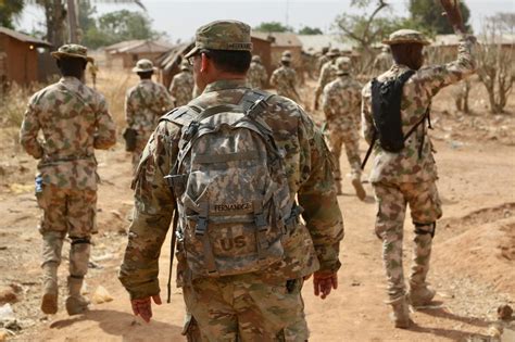 Us Soldiers Train Nigerian Infantry Article The United States Army