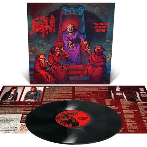 Death Scream Bloody Gore Lp Black Vinyl New Relapse