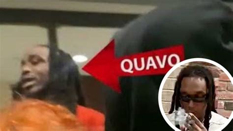 New Video Shows Quavo Arguing With Unidentified Group Before Takeoff S Fatal Shooting Watch