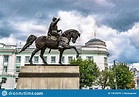 Monument To Mikhail Yaroslavich of Tver in Tver, Russia Stock Image ...