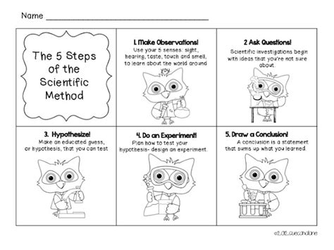 Science For Kids The Scientific Method Freebie Scientific Method