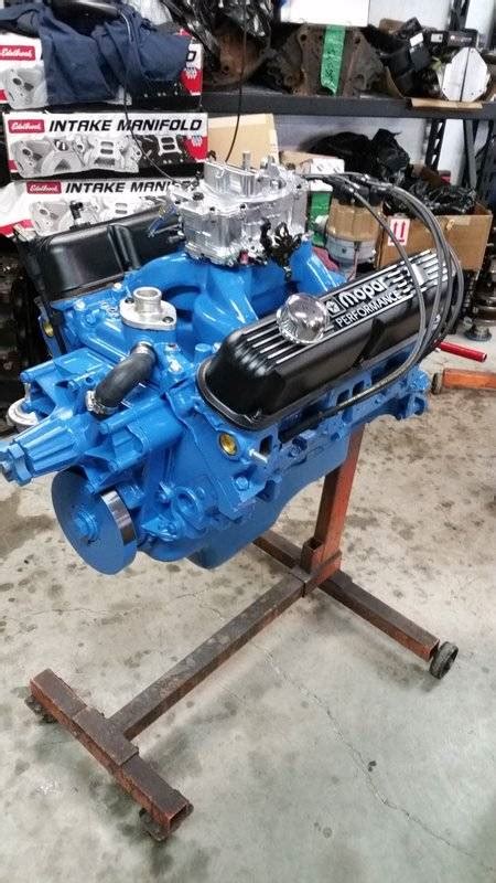 Chrysler Blue Engine Touch Up Paint Needed For A Bodies Only Mopar Forum