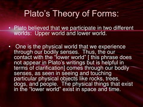 Ppt Platos Theory Of Forms Powerpoint Presentation Free Download