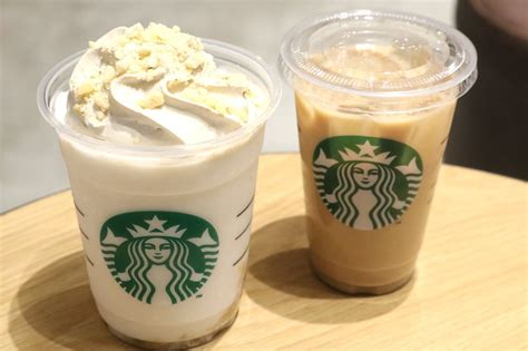 Starbucks New Frappe Banana Almond Milk Frappuccino Perfect For