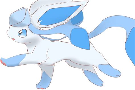 Glaceon Pokemon Eeveelutions Cute Pokemon Pictures Pokemon Eevee