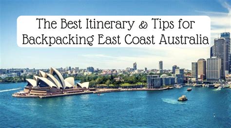 the ultimate itinerary for backpacking east coast australia global gallivanting travel blog
