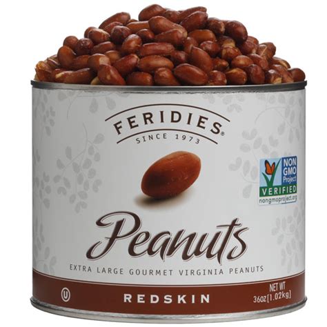 Redskin Virginia Peanuts 36oz Tin Feridies