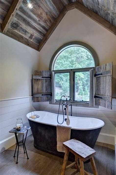 37 Fabulous Rustic Farmhouse Bathroom Decor Ideas Comedecor Barn