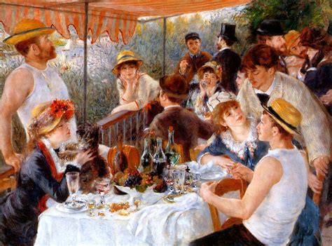 Pierre Auguste Renoir Luncheon Of The Boating Party