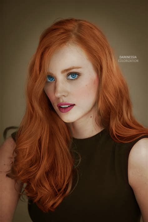 Colorization Deborah Ann Woll By Cinderellaswan I Love Redheads